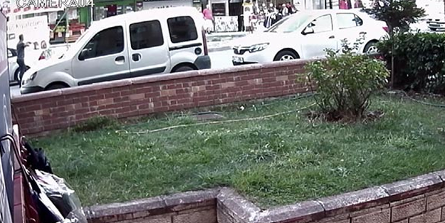 İstanbul'da pompalı tüfekli saldırı! O anlar kamerada