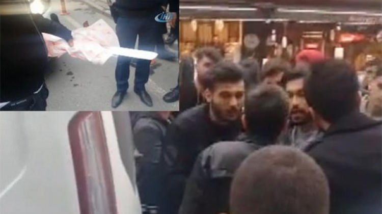 İstanbul'da restoranda dehşet anları! Döner bıçağı ile...