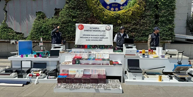 İstanbul'da sahte pasaport ve belge operasyonu!