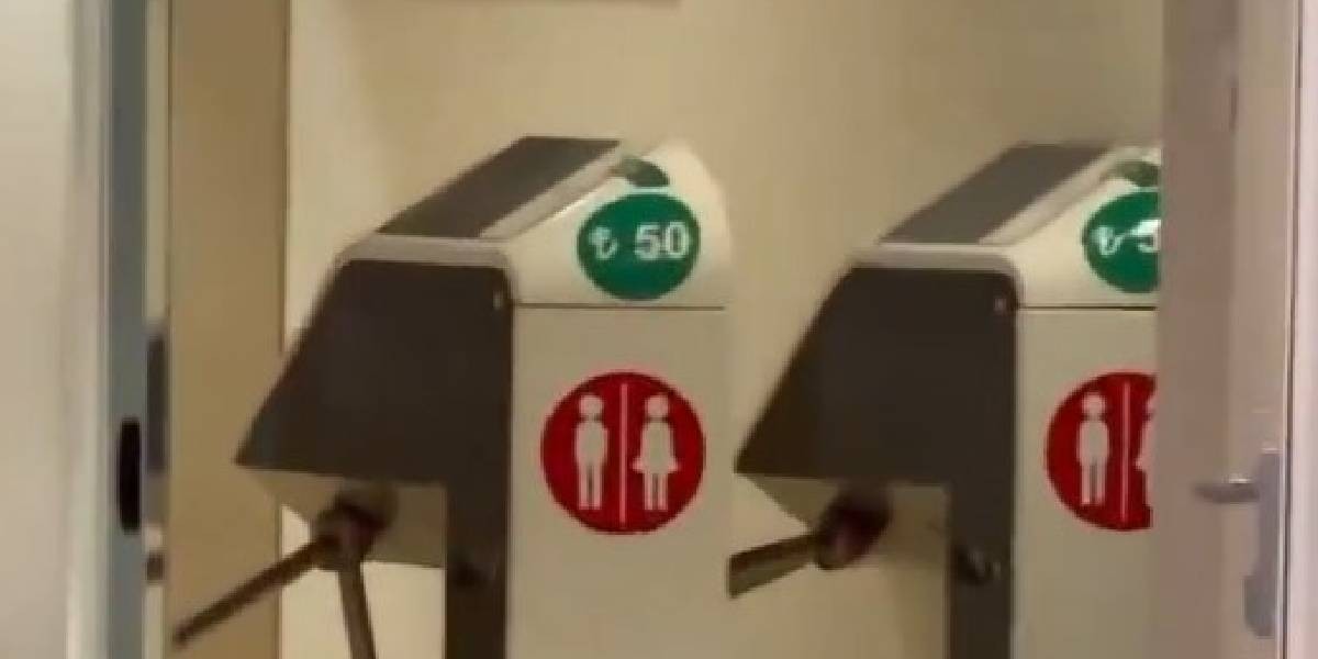 İstanbul'da sakın o AVM'ye gitmeyin! Tuvalete giriş 50 TL oldu! Turnikeyi görenler gözlerine inanamıyor