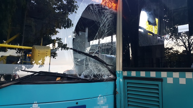 İstanbul'da şaşırtan kaza