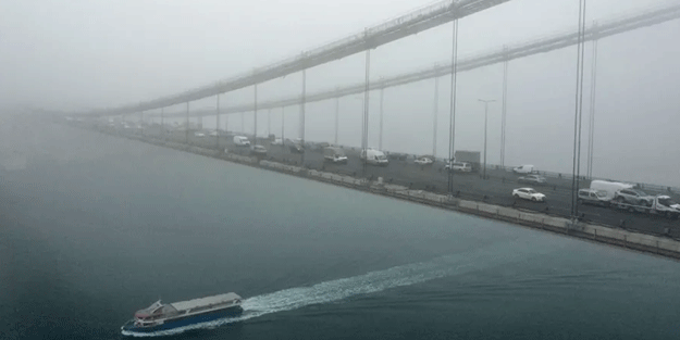 İstanbul'da seferler iptal edildi