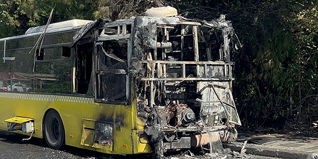 İstanbul’da sıradan bir gün! Ekrem uyuyor İETT yanıyor