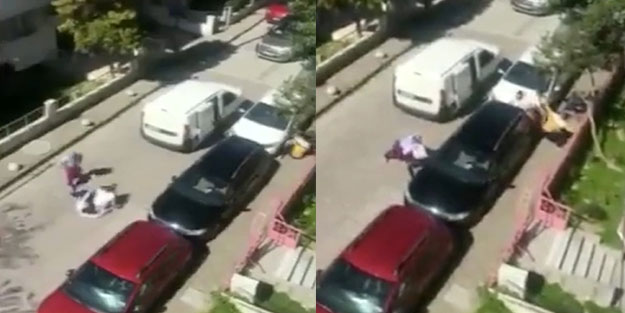 İstanbul’da skandal görüntüler! Ekmek satmaya çalışan fırıncılar tekme tokat birbirine girdi
