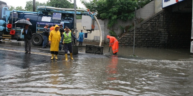 İstanbul'da su baskını