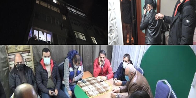 İstanbul'da suç apartmanı! Üst katta kumar alt katta fuhuş
