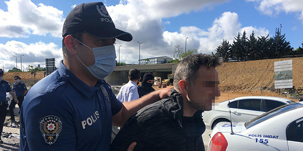 İstanbul’da suçüstü yakalanan alkolik tacizci betona çarptı! “Eyvah, bitti her şey”