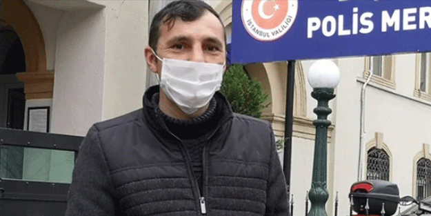İstanbul'da süpürgesine takıldı soluğu poliste aldı!