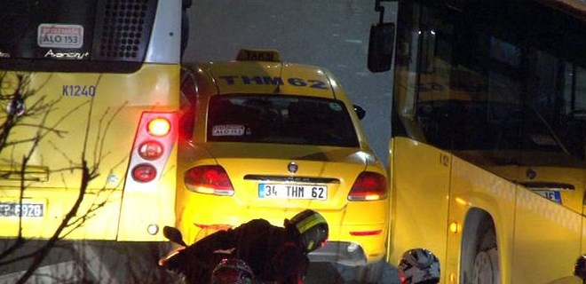 Yol verme inadı kötü noktalandı