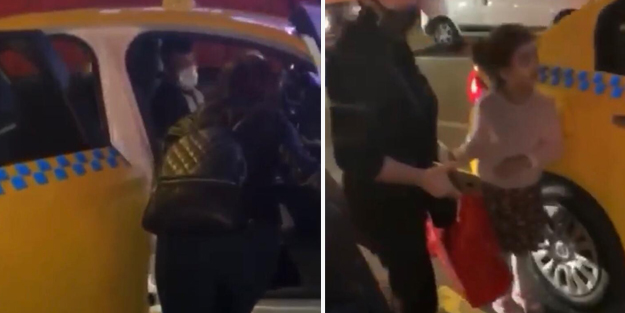 İstanbul'da taksici zulmü! 'Çocuğum üşüyor, kısa mesafe ama 100 lira vereyim' dese de ikna edemedi
