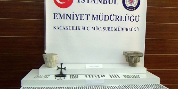 İstanbul'da tarihi eser kaçakçılığı operasyonu