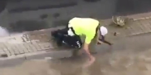 İstanbul'da tıkanan rögarları elleriyle açmıştı! O polis memuru konuştu