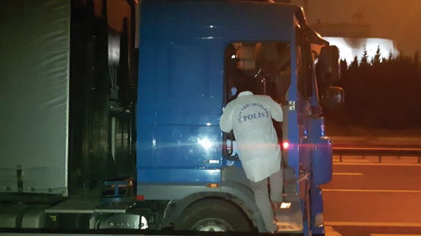 İstanbul'da TIR'ı gören polisi aradı! Dehşete düşüren olay...