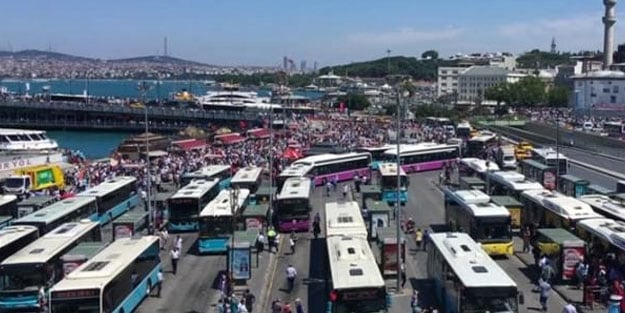 İstanbul’da toplu taşıma kullanımı düştü