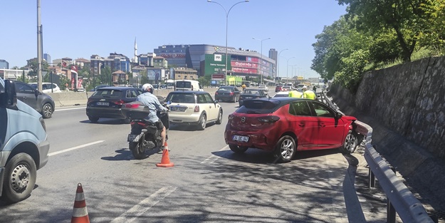 İstanbul'da trafik kazası: 1 yaralı