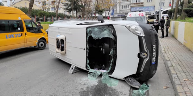 İstanbul'da trafik kazası