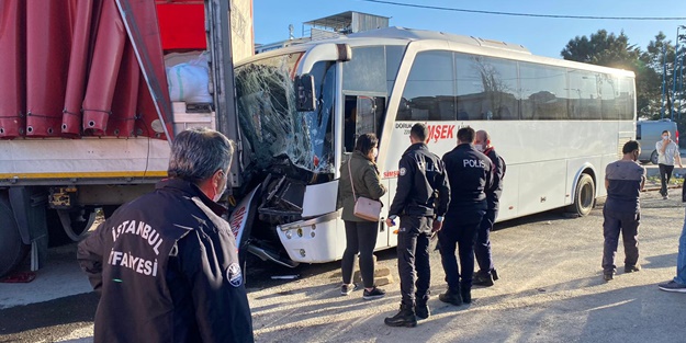 İstanbul'da trafik kazası