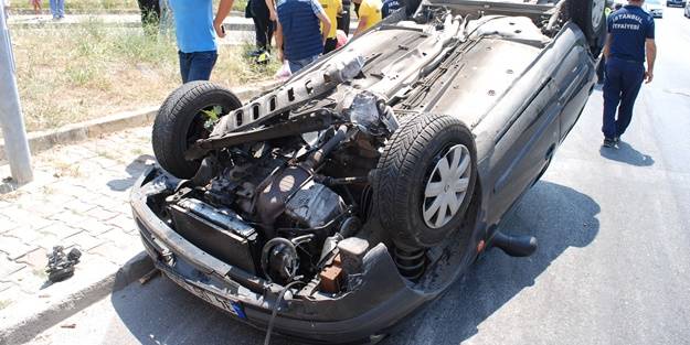 İstanbul'da trafik kazası