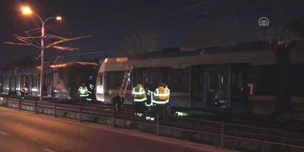İstanbul'da Tramvay seferleri yapılamıyor!