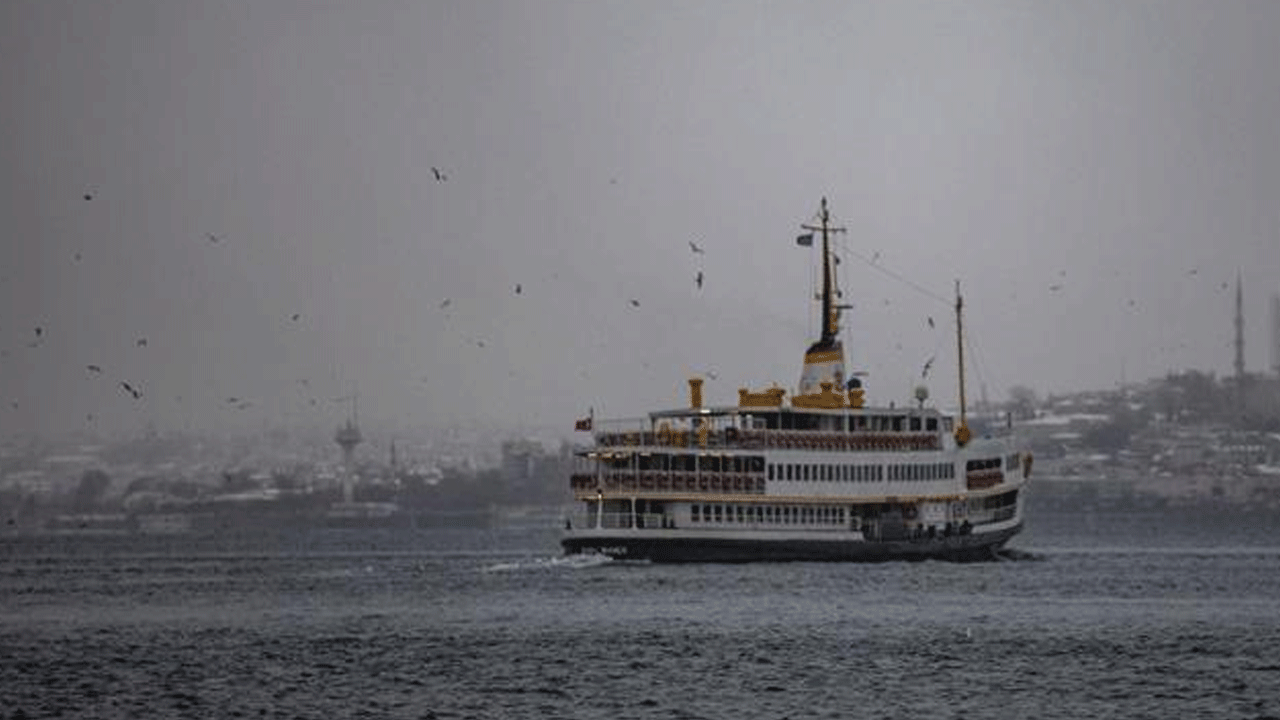 İstanbul'da ulaşıma hava muhalefeti
