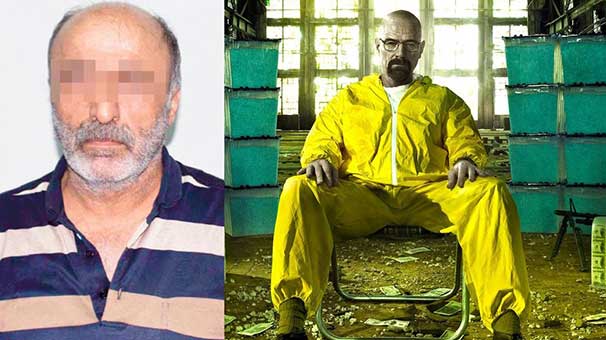 İstanbul'da uyuşturucu baronu, Breaking Bad'i taklit etmiş!