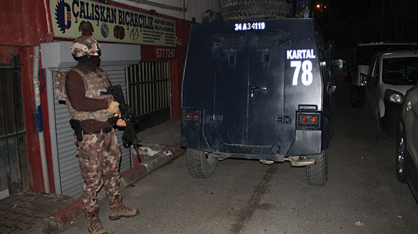 İstanbul'da uyuşturucu operasyonu: Çok sayıda gözaltı