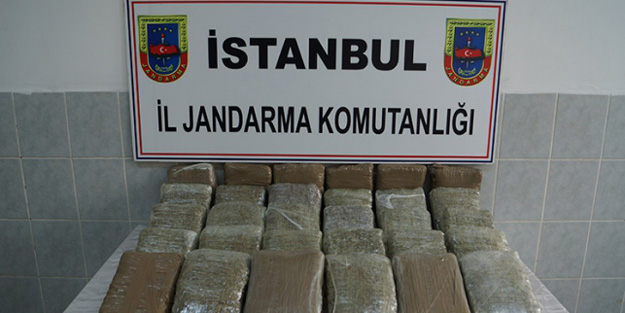 Tam 33 kilogram ölümcül uyuşturucu madde...
