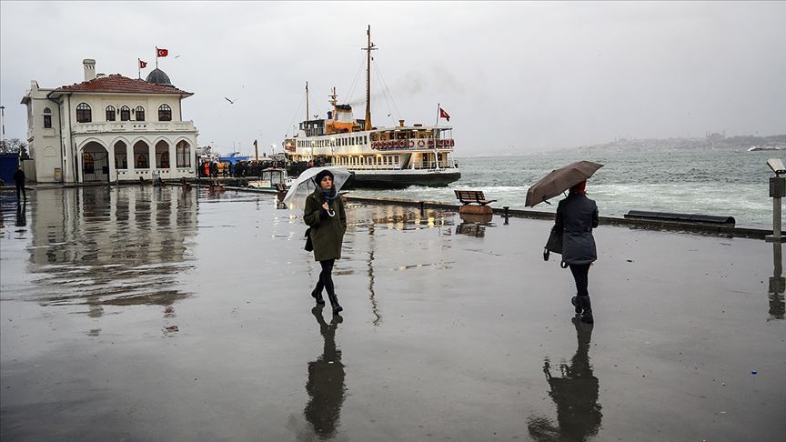 İstanbul'da yağış etkili oluyor
