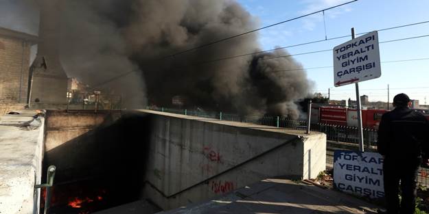 İstanbul'da yangın çıktı!