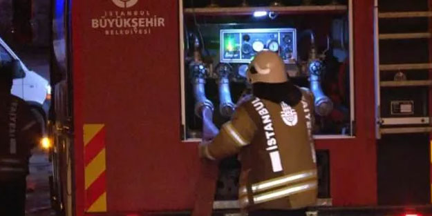 İstanbul'da yangın paniği