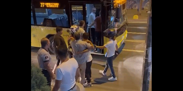 İstanbul’da yaşanan sokak kavgaları kamerada