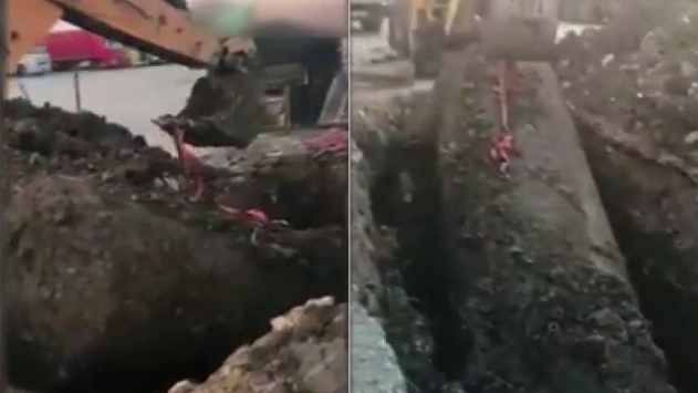 İstanbul'da yerin altında 10 tonluk kaçak akaryakıt tankı bulundu