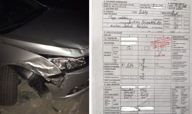 İstanbul'da Yetkili servise aracını verdi, bu halde buldu!