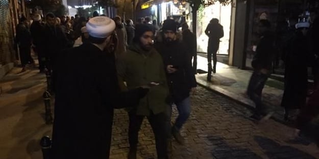 İstanbul'da yılbaşı tehlikesi hakkında bildiri dağıtıldı
