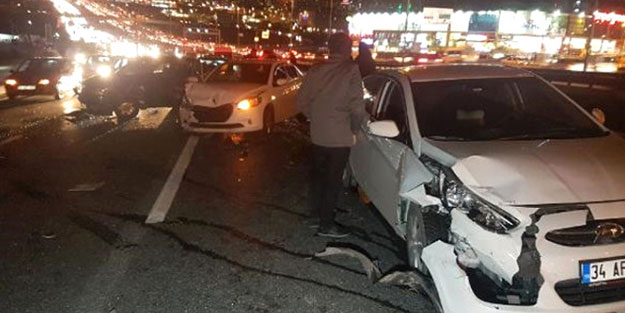 İstanbul'da yürekler ağza geldi! Yaralılar var
