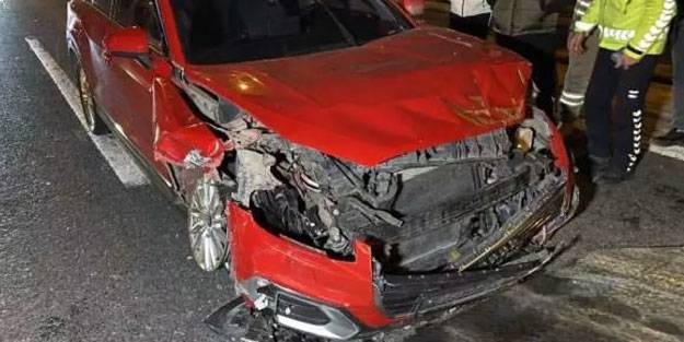 İstanbul'da zincirleme trafik kazası: 1 yaralı