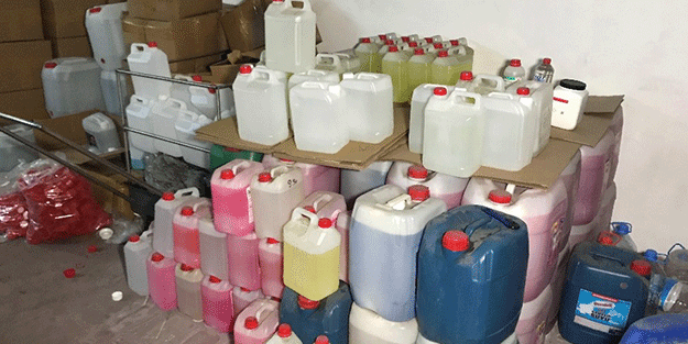 İstanbul'daki operasyonda 12 bin litre etil alkol ele geçirildi