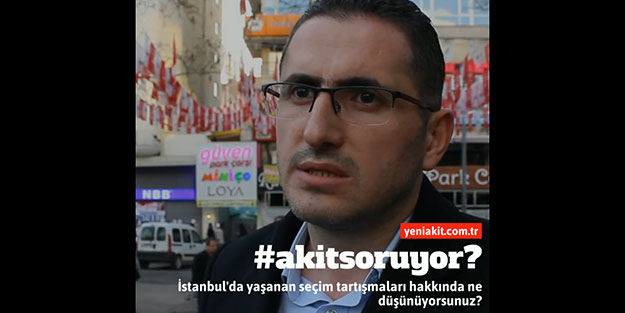 İstanbul'daki seçim için ne düşünüyorsunuz?
