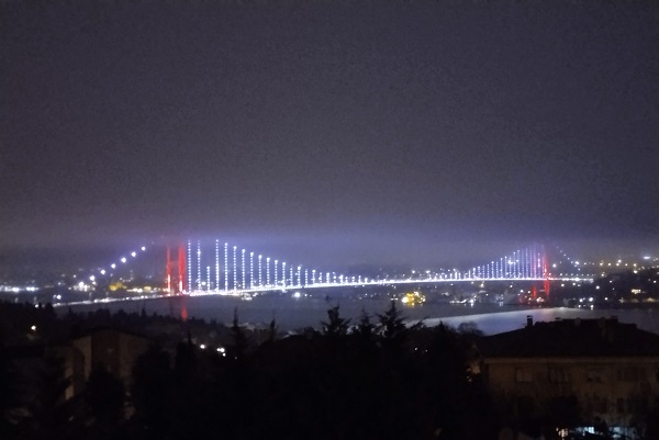 İstanbul'dan sis manzaraları