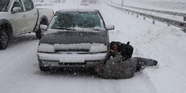 İstanbullu sürücüler zor anlar yaşadı