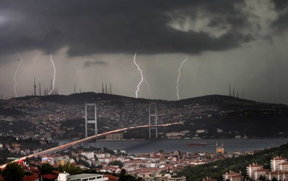 İstanbullular dikkat! Fırtınaya az kaldı