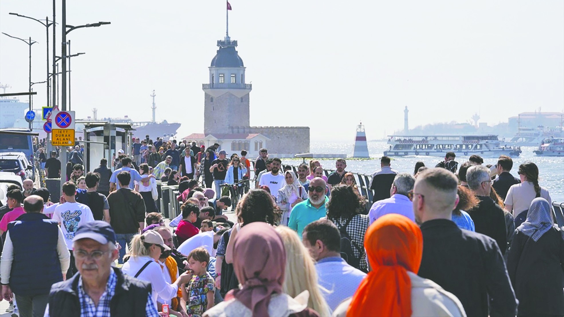 İstanbullular park ve sahillere akın etti
