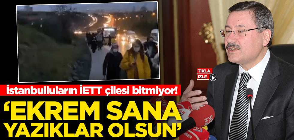 İstanbulluların İETT çilesi bitmiyor! 'Ekrem sana yazıklar olsun'
