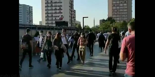 İstanbullunun İETT çilesi böyle görüntülendi