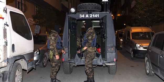 İstanbul'un 3 ilçesinde büyük PKK operasyonu