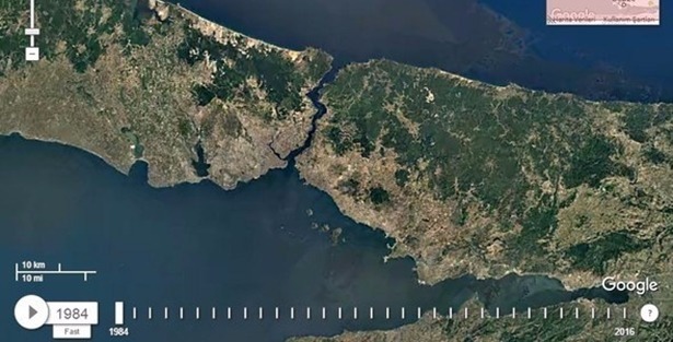 İstanbul'un 32 yıllık değişimi