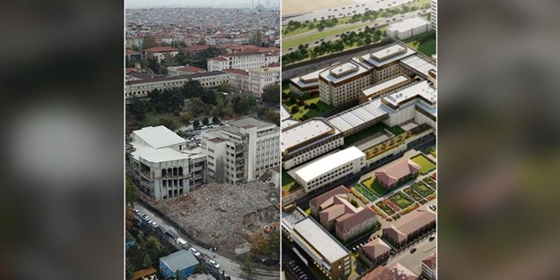 İstanbul'un en eski tıp fakültesi yerinde dönüşüm ile yeniden hayat buluyor