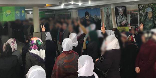 İstanbul'un göbeğinde skandal! Afrin için ağladılar!