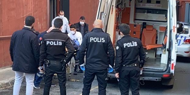 İstanbul'un göbeğinde dehşet anları!