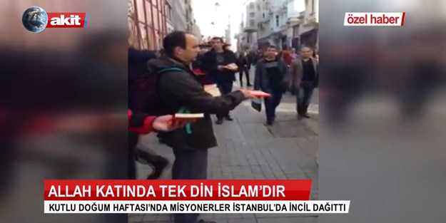 İstanbul'un göbeğinde misyonerler cirit atıyor!
